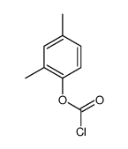 2,4-二甲基苯基氯甲酸酯 结构式