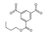 3,5-二硝基苯甲酸丁酯 结构式