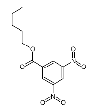 3,5-二硝基苯甲酸戊酯 结构式