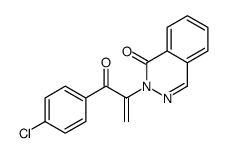 1(2H)-Phthalazinone,2-[1-(4-chlorobenzoyl)ethenyl]- 结构式