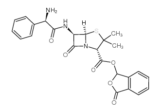 酞氨西林 结构式