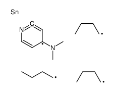 N,N-二甲基-2-(三丁基锡烷基)-4-吡啶胺 结构式