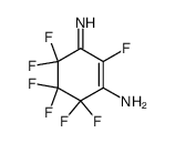1-氨基七氟-3-亚氨基环己烯 结构式