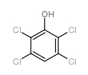 2,3,5,6-四氯酚 结构式