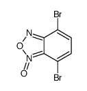 4,7-二溴-2,1,3-苯并恶二唑-1-氧化物 结构式