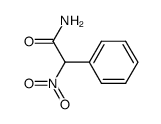 α-硝基苯乙酰胺 结构式