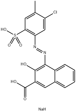 C. I. 颜料红 48 结构式
