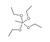 四乙氧基甲基-λ5-磷烷 结构式
