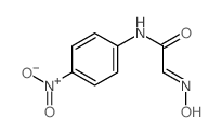 2-羟基亚氨基-N-(4-硝基苯基)-乙酰胺 结构式