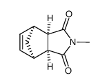 4,7-Methano-1H-isoindole-1,3(2H)-dione, 3a,4,7,7a-tetrahydro-2-methyl-, (3aR,4S,7R,7aS)-rel- 结构式