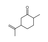 (Z)-dihydrocarvone,cis-2-methyl-5-(1-methylethenyl)-cyclohexanone,cis-p-menth-8-en-2-one 结构式