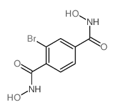 1,4-Benzenedicarboxamide,2-bromo-N1,N4-dihydroxy- 结构式