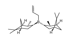 (+)-Ipc2B(烯丙基)硼烷 结构式