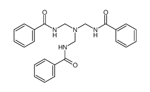 N,N',N''-[次氮基三(亚甲基)]三苯甲酰胺 结构式