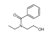 N-乙基-N-(2-羟乙基)苯甲酰胺 结构式
