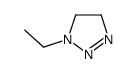 1-乙基-4,5-二氢-1H-1,2,3-三氮唑 结构式