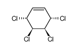 α-3,4,5,6-四氯环己烯 结构式