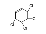 (3α,4α,5β,6α)-3,4,5,6-四氯环己烯 结构式