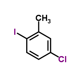 5-氯-2-碘甲苯 结构式