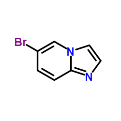 6-溴-咪唑并[1,2-a]吡啶 结构式