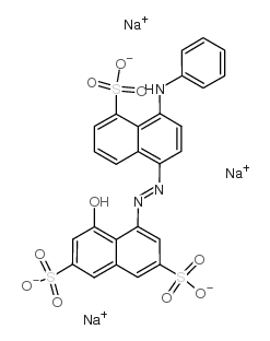 溶液蓝37 结构式