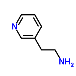 3-(2-氨基乙基)吡啶 结构式