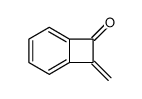 8-亚甲基双环[4.2.0]辛-1,3,5-三烯-7-酮 结构式