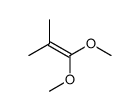 1-Propene, 1,1-dimethoxy-2-methyl- 结构式