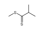 2-甲基二硫代丙酸甲酯 结构式