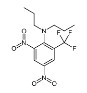 2,4-二硝基-N,N-二丙基-6-(三氟甲基)苯胺 结构式