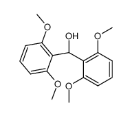 2,2',6,6'-四甲氧基二苯甲醇 结构式