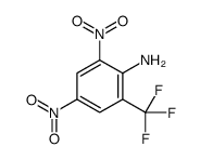 2,4-二硝基-6-(三氟甲基)苯胺 结构式