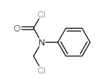 N-氯甲基-N-苯基氨基甲酰氯 结构式
