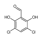3,5-二氯-2,6-二羟基苯甲醛 结构式