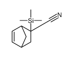 2-(三甲基硅基)双环[2.2.1]庚-5-烯-2-甲腈 结构式