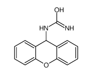 Urea, N-9H-xanthen-9-yl- 结构式