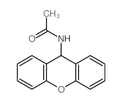 N-(9H-占吨-9-基)乙酰胺 结构式