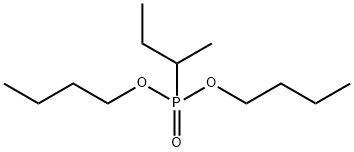 Phosphonic acid, (1-methylpropyl)-, dibutyl ester (9CI) 结构式