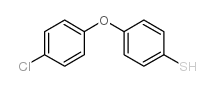 4-(4-氯苯氧基)-苯硫醇 结构式
