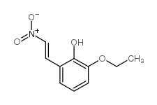 3-乙氧基-2-羟基-beta-硝基苯乙烯 结构式