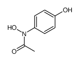 N,4'-二羟基乙酰苯胺 结构式