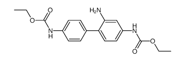 2-氨基-4,4'-双[(乙氧羰基)氨基]-1,1'-联苯 结构式