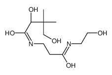泛酸酰胺 MEA 结构式