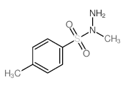 N,4-二甲基苯磺酰肼 结构式