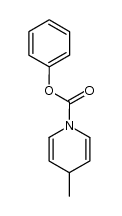 4-甲基-1-(苯氧羰基)-1,4-二氢吡啶 结构式