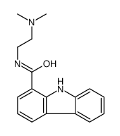 N-[2-(二甲氨基)乙基]-9H-咔唑-1-甲酰胺 结构式