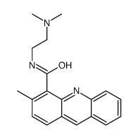 N-[2-(二甲氨基)乙基]-3-甲基吖啶-4-甲酰胺 结构式
