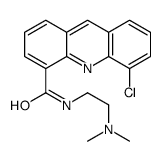 5-氯-N-[2-(二甲氨基)乙基]吖啶-4-甲酰胺 结构式