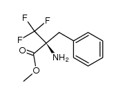 α-(三氟甲基)-L-苯丙氨酸甲酯 结构式