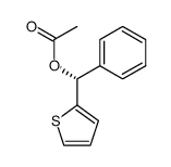 (R)-2-噻吩基苯甲醇乙酸酯 结构式